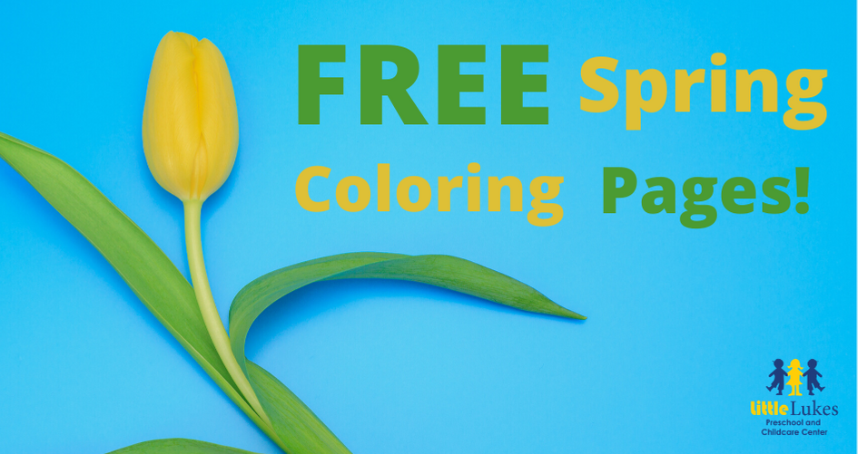 FREE Spring Coloring Pages!