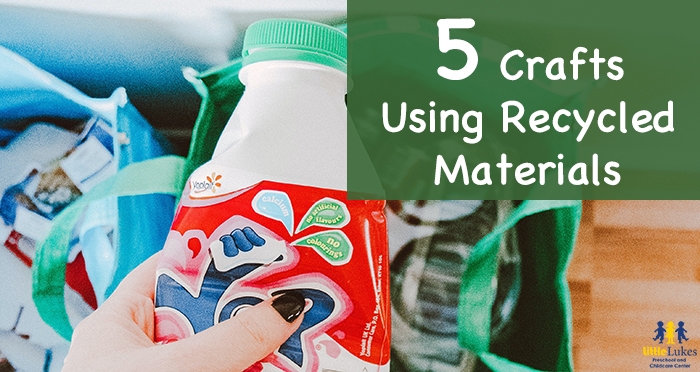 5 Preschool Activities Using Recycled Materials